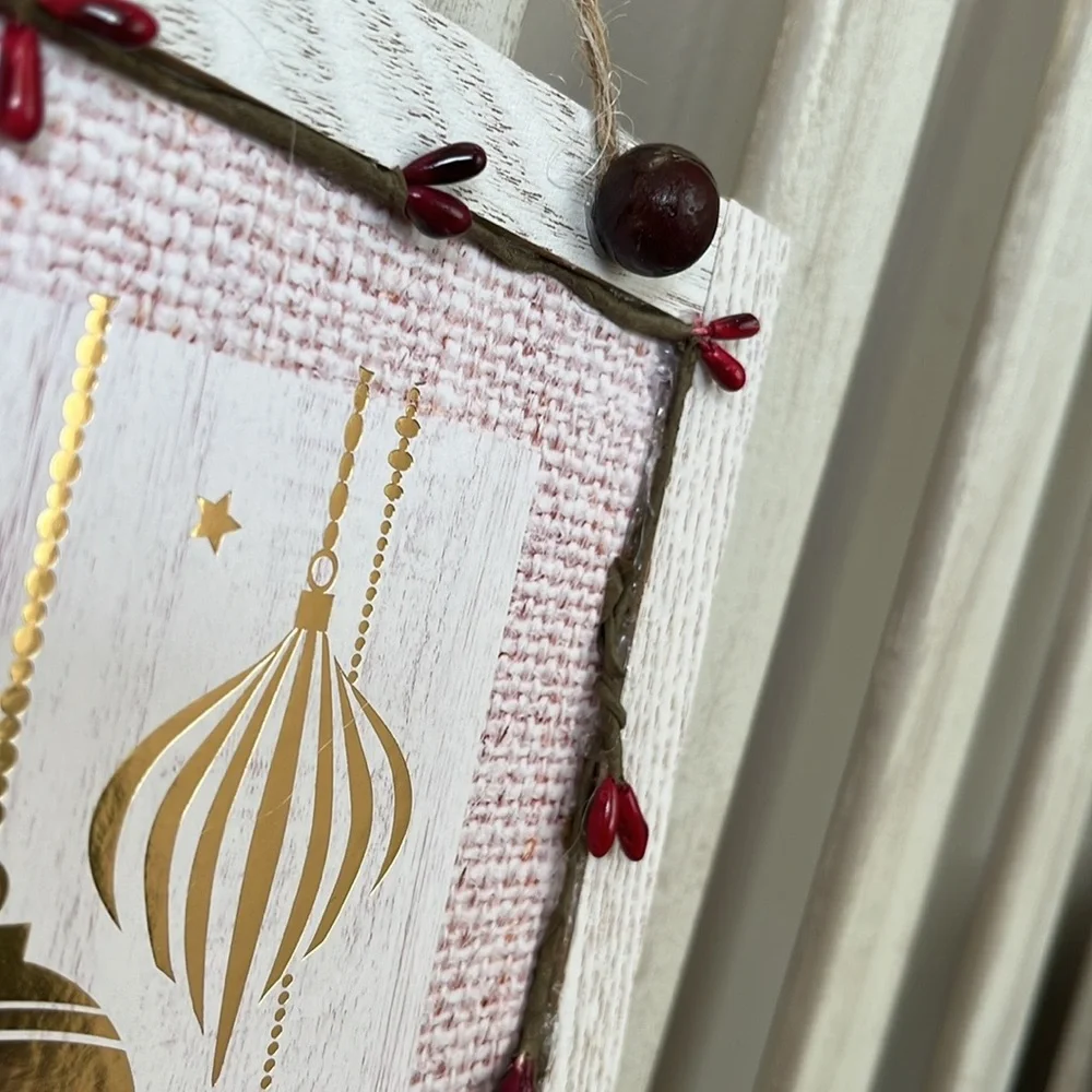 Clearance ~ Christmas Holiday Door-Wall Hanging 🎄🆕🎄 A 2 For $14 item